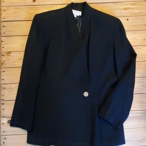 Vintage Sa Ville Suit 100% worsted wool 10